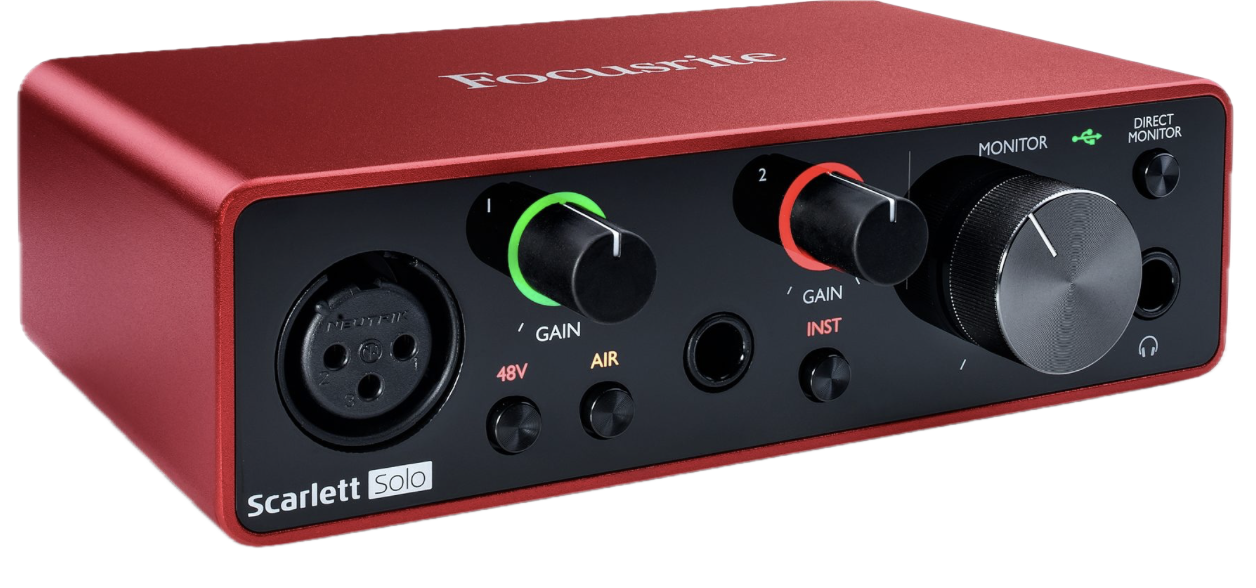 Focusrite Scarlett Solo 3rd Gen USB Audio Interface